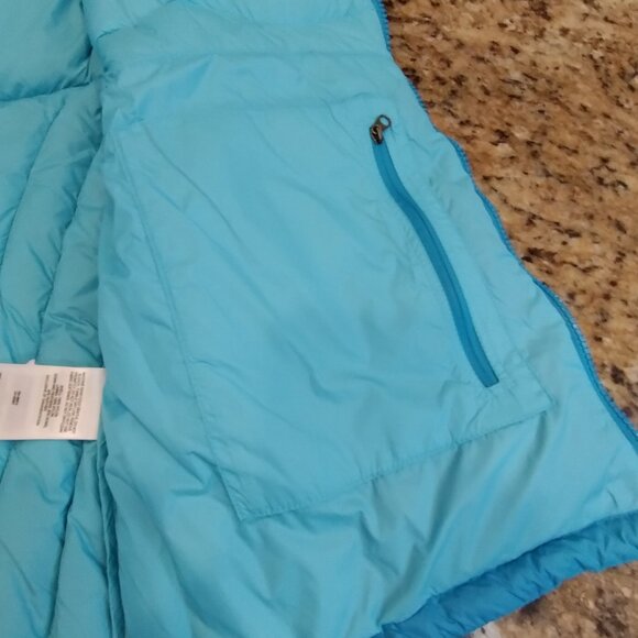Mountain Hardwear Down Puffer Vest Blue Sz L - Picture 6 of 11